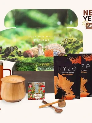 Mushroom Coffee Ritual Set