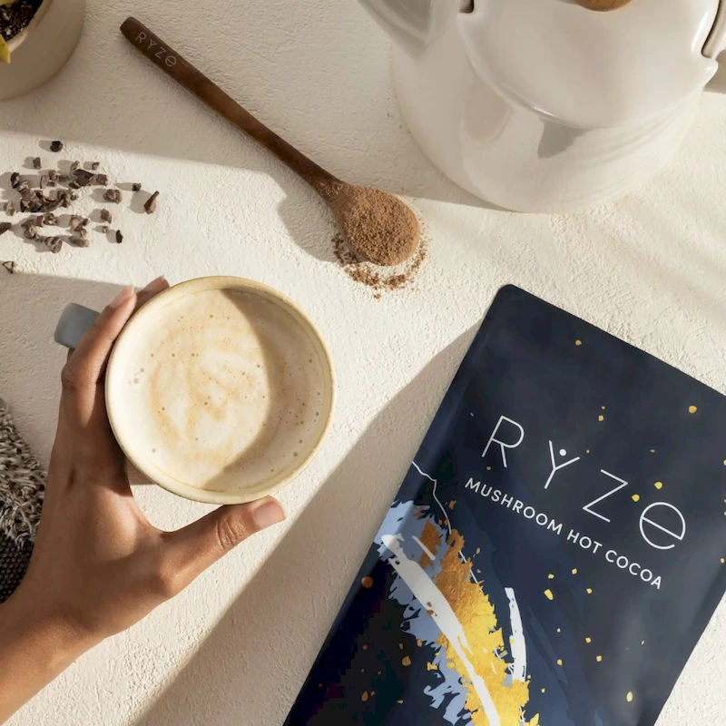 Mushroom Hot Cocoa (1 Pack - 20 Servings) - Image 2