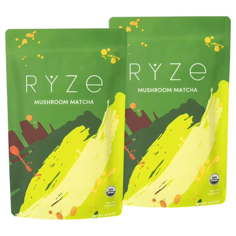 Mushroom Matcha Starter Kit: 60 servings