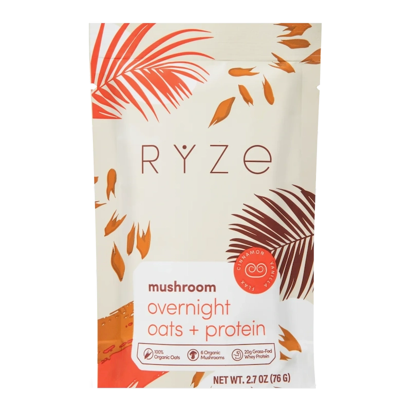 Mushroom Overnight Oats: 14 Servings