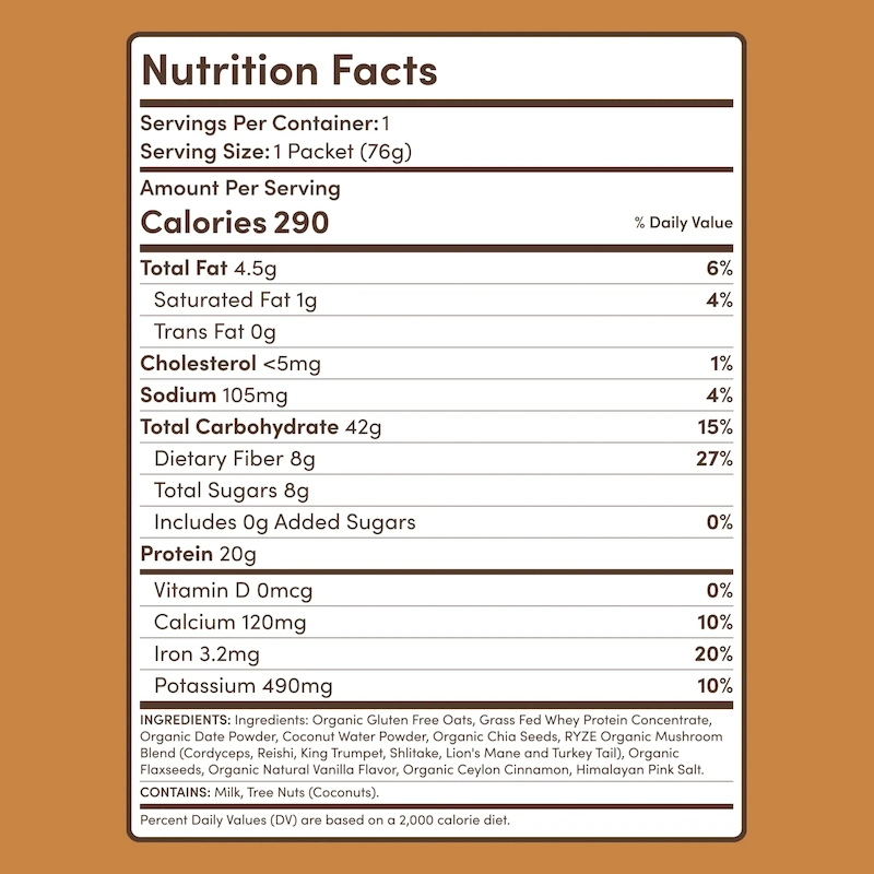 Mushroom Overnight Oats (14 Servings) - Image 5