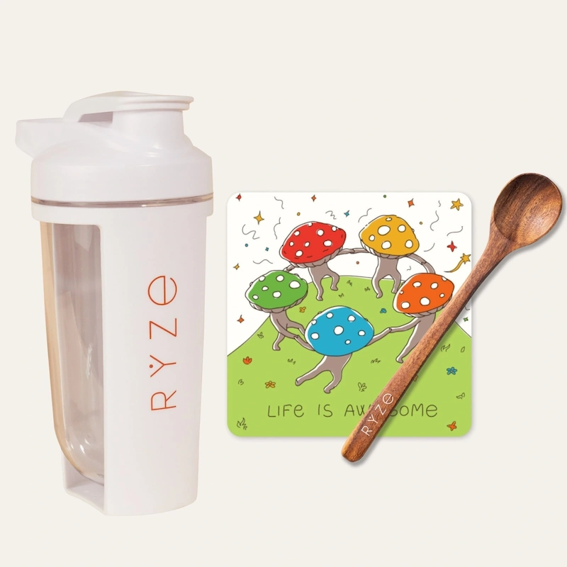 Shaker Bottle + Spoon + FREE Gifts - Image 2